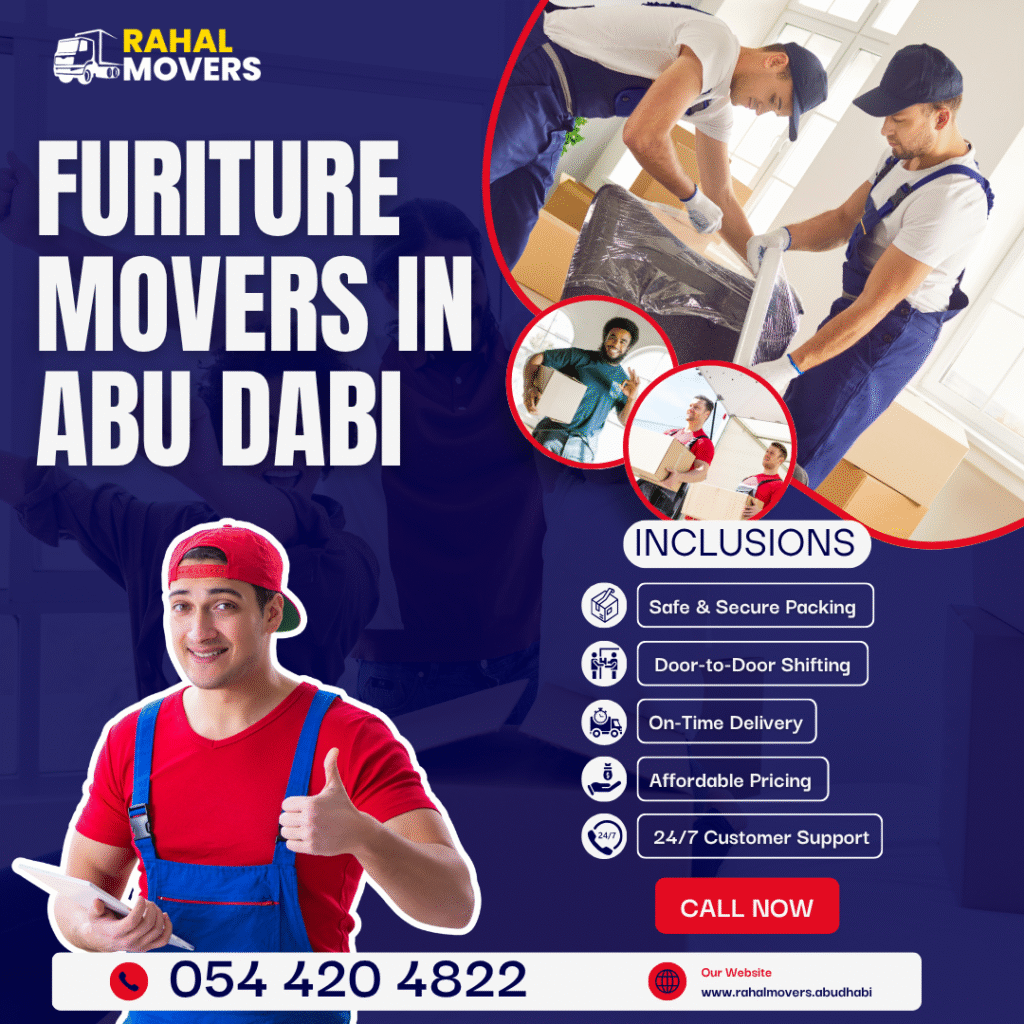 Rahal Furniture Movers In Abu Dhabi
