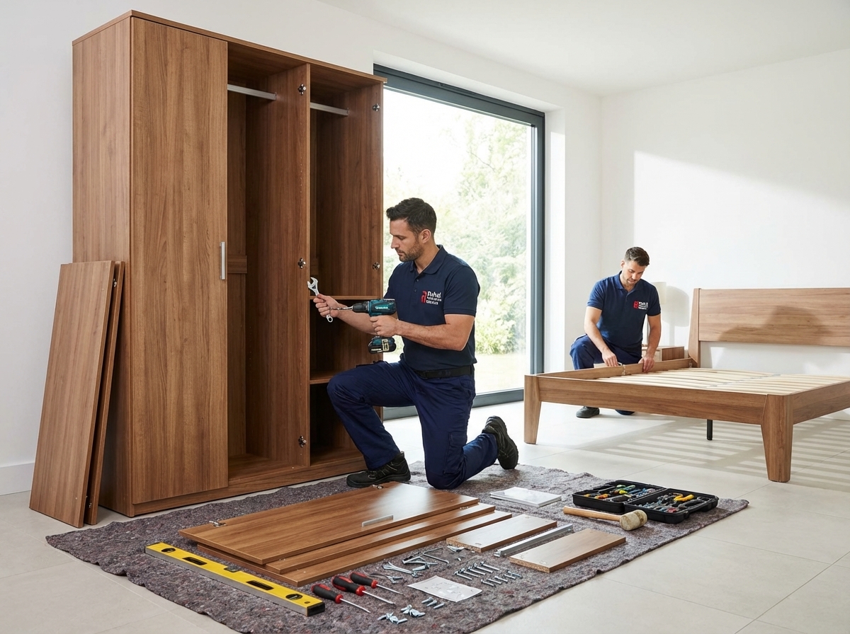 Furniture disassembly and reassembly service - furniture movers in Abu Dhabi