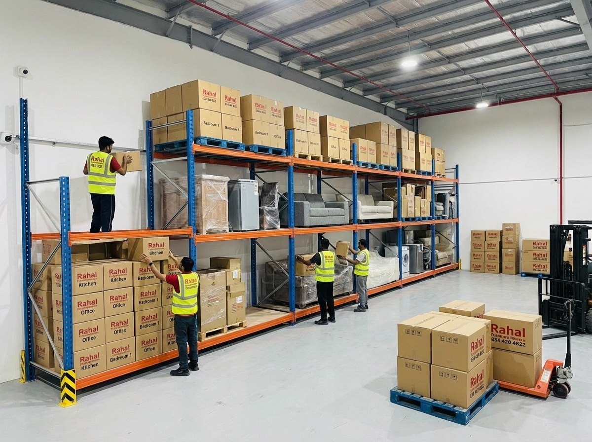 Secure storage service facility in Abu Dhabi